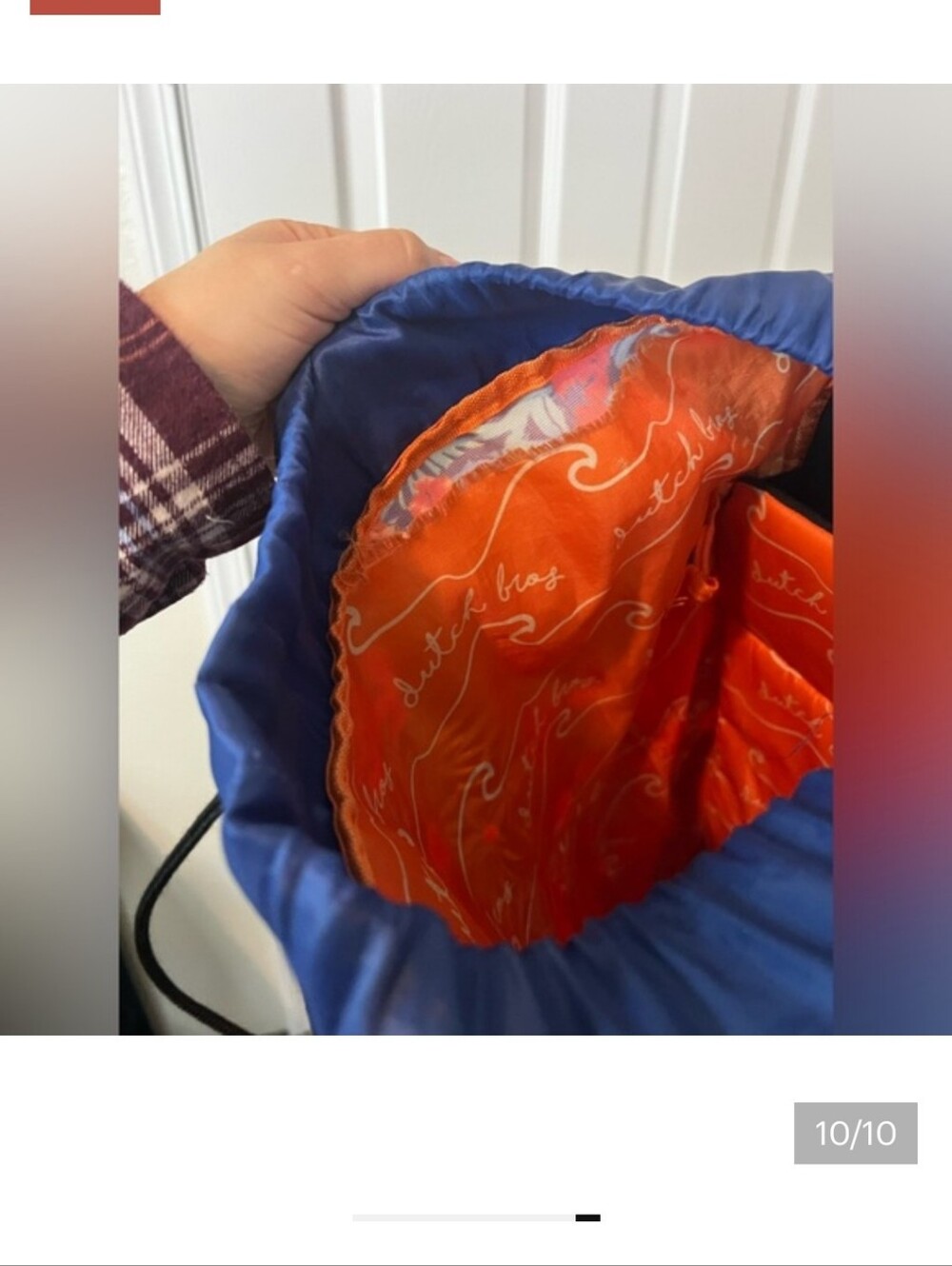 Dutch BROS ✌🏻🌷 Backpack! Floral pattern 🌺 - Picture 5 of 7